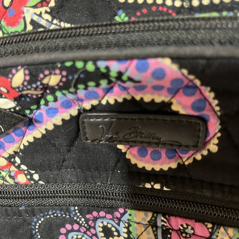 Vera Bradley Black Paisley Backpack‎